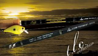 Limited Edition Lucky Craft Collection Cranking Bass Fishing Rod LCM 