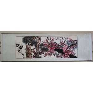   : Original Chinese Watercolor Painting Scroll Flower: Everything Else