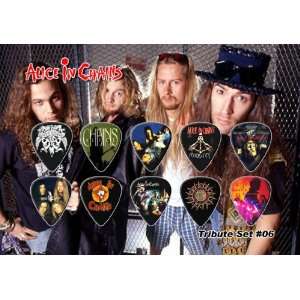 Alice in Chains Guitar Pick Display   Premium Celluloid 