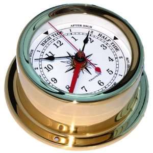  Euro Brass Time & Tide Clock