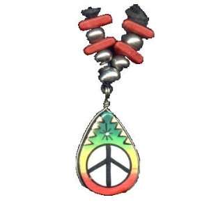  Deluxe Peace Sign Necklace 