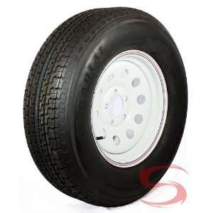   Radial Trailer Tire LRC & 15x6 White Modular Rim 5 on 4.50 Automotive
