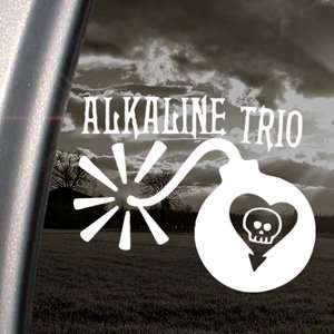 Alkaline Trio Decal Punk Band Truck Window Sticker