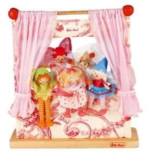   Kruse Fairies Puppet Theater w/ Fairy Finger Puppets Toys & Games