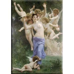  The Wasps Nest 21x30 Streched Canvas Art by Bouguereau 