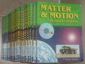 Abeka Matter & Motion 8 Science 8th gr STUDENT TEXT  