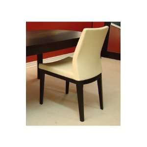  Soho Concept Pasha Wood Leatherette Chair: Home & Kitchen