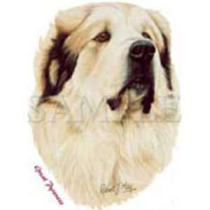    T shirts Animals Dogs Head Great Pyrenees 5xl: Everything Else