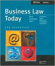 Business Law Today, The Essentials/2006 Business Law and Legal 