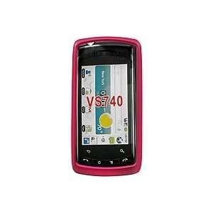 Cellet Hot Pink Rubberized Proguard For LG Ally: Cell 