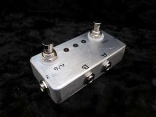 Hand made ABY Switch Box TRUE BYPASS Amp / guitar AB  