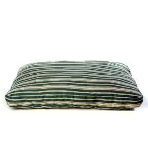   Everest Pet Indoor/Outdoor Striped Dog Bed in Green: Pet Supplies