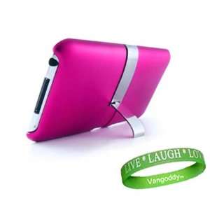 Primium Hot Pink Stand Alone Case with Durable Metal Kick 
