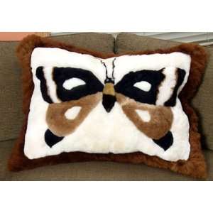   Butterfly Design Rectangular Alpaca Pillow Cover