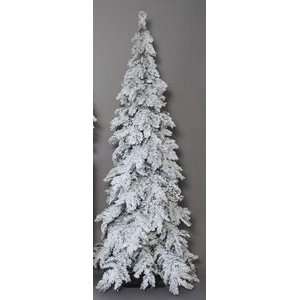   Heavy Flocked Snow Rocky Mountain Pine Christmas Tree: Home & Kitchen