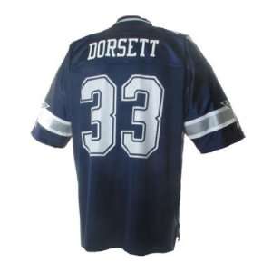 Men`s Dallas Cowboys #33 Tony Dorsett Legends Navy Replica Jersey 
