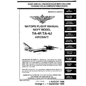   Donnell Douglas TA 4 Aircraft Flight Manual McDonnell Douglas Books