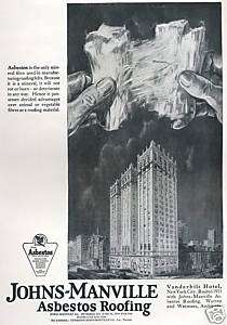 1925 Vintage Ad VANDERBILT Hotel NEW YORK City NY  