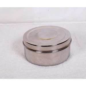 Stainless Steel Round Shape Tiffin Box, Lunch Box   This Price is for 