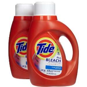  Tide with Bleach Alternative 2x Liquid Detergent, Clean 
