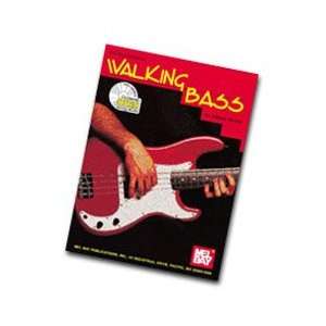  Mel Bay Walking Bass Book & CD Musical Instruments