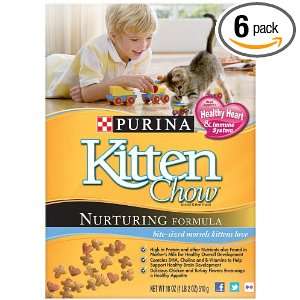 Kitten Chow Nurturing Formula for Kitten, 18 Ounce (Pack of 6)