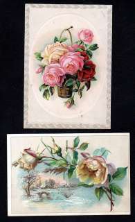 Color Victorian Trade Cards Advertise Girl Birds7170p  