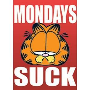  Garfield Mondays Suck TV Cartoon College Humour Poster 16 