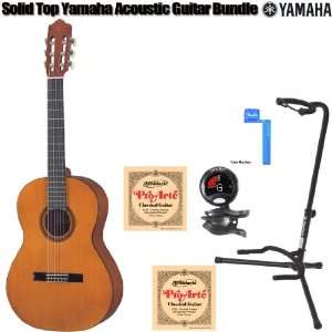  Yamaha 3/4 Classical Acoustic Guitar in Natural Bundle 
