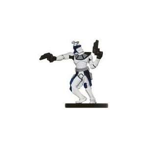   Star Wars Miniatures Captain Rex # 7   The Clone Wars Toys & Games
