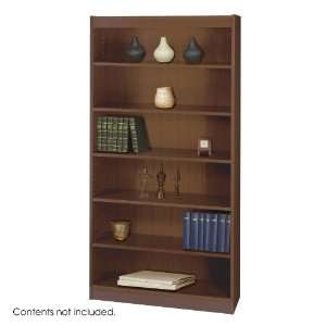 Shelf Reinforced Square Edge Veneer Bookcase   1555WL   Color 