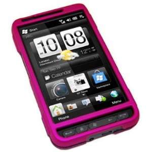  Modern Tech Pink Hybrid Armour Shell Case/ Cover for HTC 