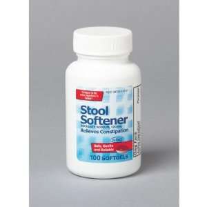  Docusate Sodium Stool Softener Softgels (Bottle) Health 