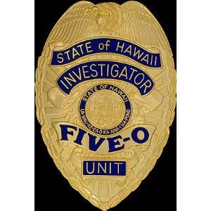  Hawaii Five O Collectible Badge 