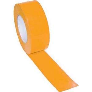  2 Width Gym Floor Orange Vinyl Plastic Marking Tape   Set 