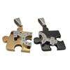 Love Puzzle Stainless Steel Pair Pendants+Chains SK100  