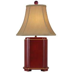  Red Lacquer Box Table Lamp: Home Improvement