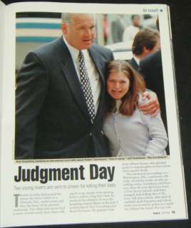 MEL GIBSON, JUDGE JUDY in People July 27, 1998  