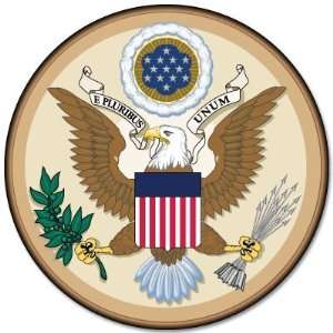  USA American Great Seal bumper sticker decal 4 x 4 
