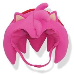  Sonic The Hedgehog: Amy Big Head Fleece Cap: Toys & Games