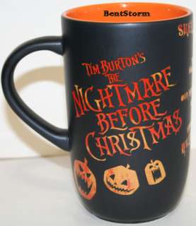Disney Store Nightmare Before Christmas JACK Coffee Mug  