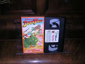 Disneys Ducktales Lost World Wanderers VHS (10) 012257759037  