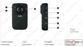 Brand AEE Professional Mini HD DV Video Sport Camera  
