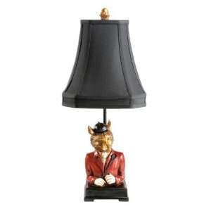  CBK Home 90493 Hunting Fox Table Lamp with Multi color 