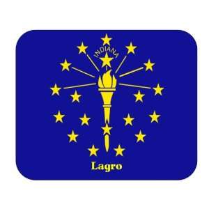  US State Flag   Lagro, Indiana (IN) Mouse Pad: Everything 