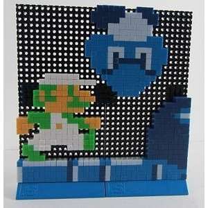 Nintendo Super Mario Brothers 3 Luigi & Blue Mushroom   Catch A Dot 