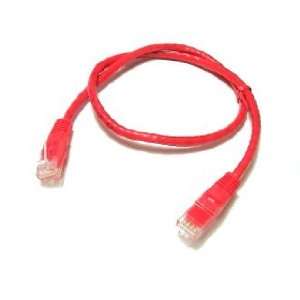  25 550MHZ CAT 6 PATCH CABLE RED Electronics