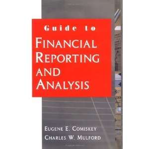   Reporting and Analysis [Hardcover] Eugene E. Comiskey Books