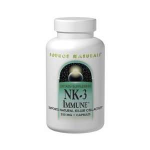  SOURCE NATURALS NK 3 Immune 250mg w/Vitamin C 60 CAP 
