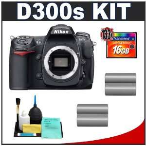  Nikon D300s Digital SLR Camera + 16GB Card + (2x) EN EL3e 